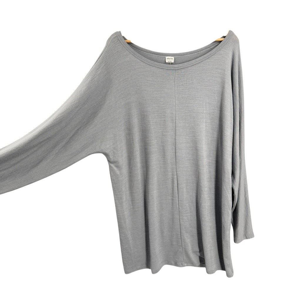 Wilfred Free Long Sleeve Tunic Women‎ Large Grey Oversized Lightweight Knit